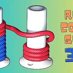 play Classificação de Cordas por Cor 3D